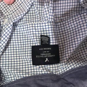 American eagle button up